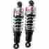 B28-1203 Burly Harley Tour Models Flh 1980 Thru 2014 10.5 Inch Chrome Rear Shocks