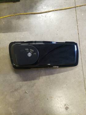 81008 Bad Dad Competition Series Speaker Left Lid For Harley Touring Models 93-13