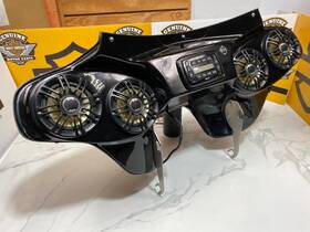 Bd001451 Bd 96-17 Harley Heritage Attachable Batwing Fairing Radio Softail Fatboy