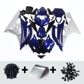 Bennet2020 R62006-86 #usbe260326 Blue White Bodywork For Yamaha Yzf R6 2006 2007 Abs Plastic Injection Fairings