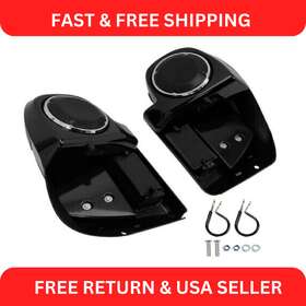 Best Parts21 Lower Vented Fairing 6.5 Inch Speaker Box Pod For Harley Road King Glide 2014-2023