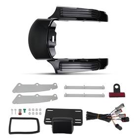 Jor5bf Bfo Rear Fender Fascia Led Light For Harley Touring 2014 Abs Smoke Brake Tail