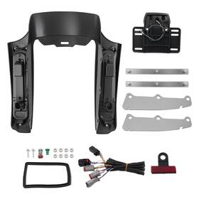 Qz3yx6 Bfo Rear Fender Led Fascia For Harley Touring 14-later Smoke Brake Stop Light