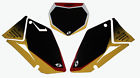 Bgp-sufac8-bknumber Plate Backgrounds Black Suzuki Rmz250 2007-2009