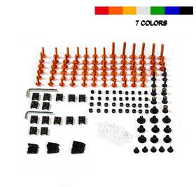 Au.zx12r00 Bikefairings Jxlbolt-orange #au.zx12r00 Complete Fairing Bolt Screws For Kawasaki Zx12r 2000-2006 2000 2001 02 03 Orange