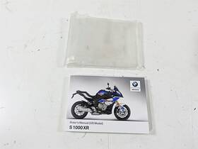 01409467217 Bmw 2019 S1000xr K49 Owners Manual Booklet
