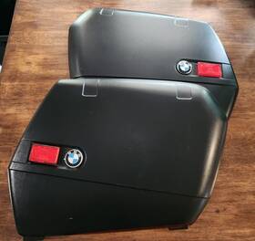 4654-2316919 Bmw Set Of Covers For Panniers Hard Bag Touring Luggage Saddle Bags