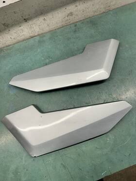 46631450641 Bmw 1984-85 K100 Rt Rs Right Left Side Cover Panel Pair Set Silver