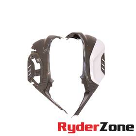 46638358788 Bmw 2020 - 2023 S1000rr Gas Tank Fairing Cowl Cover Trim Carbon Fiber Damaged
