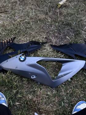 46638521925 Bmw Oem 2011-2014 S1000rr Left Lower Mid Side Fairing Cowl