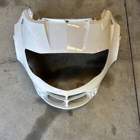 Dn012977 Bmw 2001 - 2006 R1150rt Front Upper Top Headlight Fairing Cover White