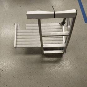 18201 Boat Marine New 32 Inch Boarding Ladder