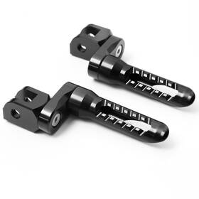 Bob Moto Rmfpfg4925mmbkp03bkmm58148 25mm Extension Titanium Front Foot Pegs For Kawasaki Zx-6r 6rr Ninja 03-12