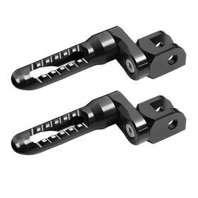 Bob Moto Rmfpfg7025mmbkp03bkmm58261 25mm Adjustable Black Rider Foot Pegs For Suzuki Dl 1000 Xt V-strom 17-19 18