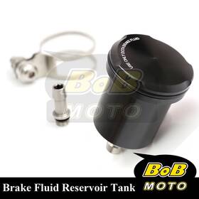 Bo-ftrd04bk200200010d Bobmoto For Monster 620 2003-2006 Black Racing Cnc Rear Brake Fluid Reservoir Tank