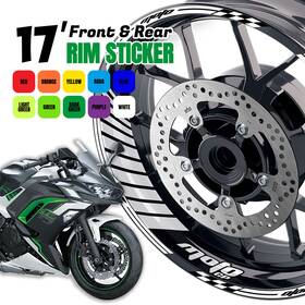 Clcrwsgp02xx17cc029 Bobmoto Aa02 17 Inch Wheel Rim Sticker Stripe For Ducati Scrambler Cafe Racer