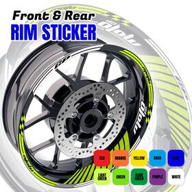Clcrwsgp02xx17cc051 Bobmoto Aa02 17 Inch Wheel Rim Sticker Stripe For Honda Cbr650r 19-20 2019 2020
