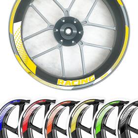 Clcrwsgp07xx17cc042 Bobmoto Gp07 17 Inch Wheel Rim Sticker Racing Star For Honda Cb650r 19-20 19 20