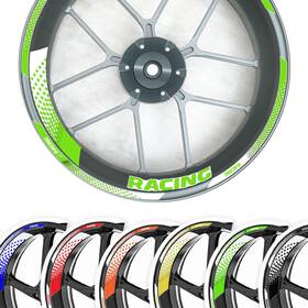 Clcrwsgp07xx17cc050 Bobmoto Gp07 17 Inch Wheel Rim Sticker Racing Star For Honda Cbr650f 14-18 14 15 16