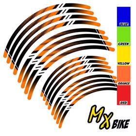 Clcrwsmxad01bxxx2118cc32 Bobmoto Dot Dirt Bike Rim Wraps Sticker For Honda Xr 400r 96-04 99 00 01 02 03