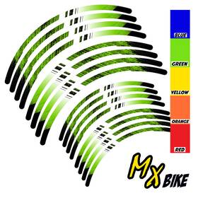 Clcrwsmxap05bxxx2118cc73 Bobmoto Shade Dirt Bike Rim Wraps Sticker For Yamaha Wr 250f 01-20 09 10 11 12