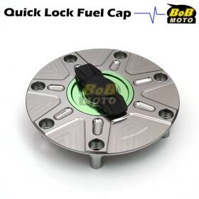 Fcrhotitqapxxfbs07bkaipn008 Bobmoto Titanium Fcr Quick Lock Fuel Cap For Honda Cbr1000rr Fireblade 04-13 12 11 10 09