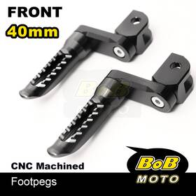 Fpfg39xxmmbkp03xxbbobuspn001 Bobmoto Cnc Front Foot Pegs Rests For Honda Monkey 125 Nc750 Cb500x Nc500 Rebel 1100