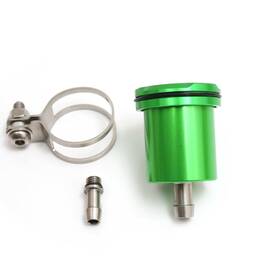 Topzftrd04xxxussn056 Bobmoto Green Rear Brake Fluid Oil Reservoir Tank Cup For Kawasaki Ninja 250r 08-12 11