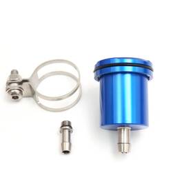 Topzftrd04xxxussn109 Bobmoto Blue Rear Brake Fluid Oil Reservoir Tank Cup For Speed Triple 1050 / R 11-18 17