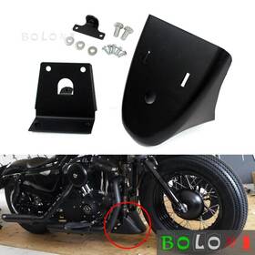 Us-lpb-6017-mb Bolonimotorsports For Harley Sportster Models 2004-2020 Front Chin Fairing Mudguard Spoiler Kit Us-lpb-6017-mb Bolonimotorsports For Harley Sportster Models 2004-2020 Front Chin Fairing Mudguard Spoiler Kit