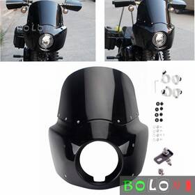 Us-t-038-11-bk Bolonimotorsports Front Fairing Windshield Kit For Harley Softail Fxlr Street Bob Fxbbs 2018-2024 Us-t-038-11-bk Bolonimotorsports Front Fairing Windshield Kit For Harley Softail Fxlr Street Bob Fxbbs 2018-2024