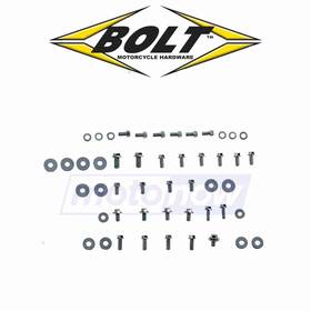 K0cb Bolt Mc Hardware Mn/k0cb Plastic Fastener Kit For 1987-1990 Yamaha Yz490 - Shop Hy