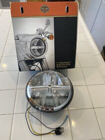 67700189 Brand New Genuine Oem Harley Daymaker Reflector Chrome Head Lamp 7inch
