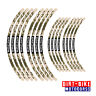 Wsaf03bbw2119mag001 Brown Dirt Bike Rim Wheel Vinyl Sticker For Kawasaki Kx125 Kx250 Kx450 Wsaf03bbw2119mag001 Brown Dirt Bike Rim Wheel Vinyl Sticker For Kawasaki Kx125 Kx250 Kx450