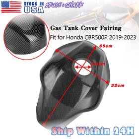 M549-a311-cbn Bruce&shark Gas Tank Cover Guard Fairing Protector For Honda Cbr500r 2019-2022 2023 Carbon