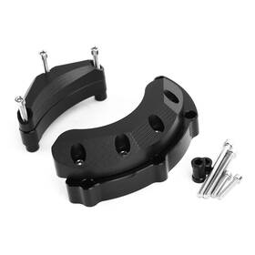 Sc-523-blk Bruce&shark Engine Case Protector Guard Fit For Yamaha Mt-09 Fj-09 Tracer 900 Xsr900 14-19