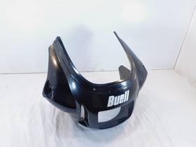 M1663.bapmd Buell 1997-1999 Thunderbolt S3 Black Front Headlight Cover Fairing Cowling