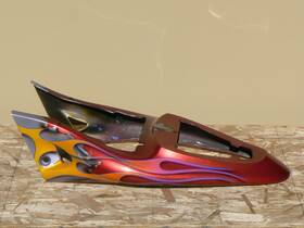 M1664.02a8mbb Buell Custom Painted Rear Tail Fairing 03-07 Xb9r Firebolt Back Cowling
