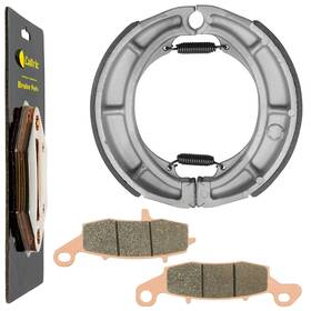 Fl9223sp191hy Caltric Front Brake Pads Rear Shoes For Suzuki Vz800 Vz 800 Marauder 1997-200