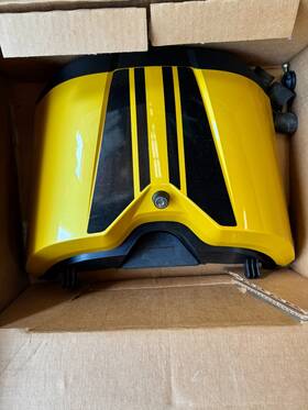 219400755 Can Am Spyder F3 Mono Seat Cover Cowl Yellow