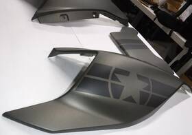 219400929 Can-am Oem New Take Off Ryker Body Panel Kit Army Combat Green X1-ag