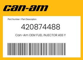 420874488 Can-am Genuine Fuel Injector Ass Y -