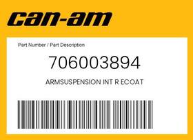 706003894 Can-am Genuine Armsuspension Int R Ecoat -