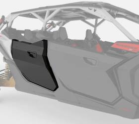 715007972 Can-am 2017-21 Maverick X3 Max Oem Left Aluminum Half Door No Hardware