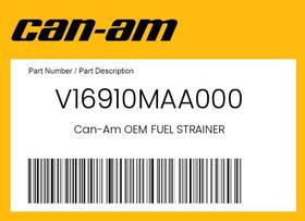 V16910maa000 Can-am Genuine Fuel Strainer -
