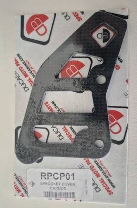 Dmd54100cf Carbon Fiber Racing Ducati Sprocket Cover Rpcp01