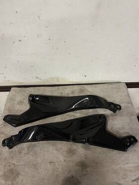 Khk447100cf Carbon Fiber Racing 2023 Kawasaki Ninja H2 Seat Subframe - 100% Trim