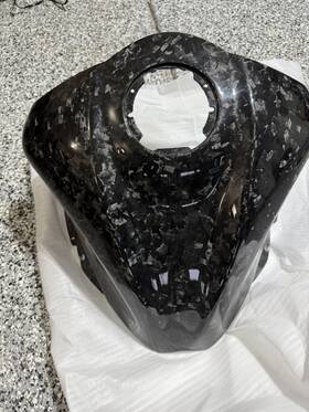Shs418100cf-f Carbon Fiber Racing 2021-2025 Suzuki Gsx1300r Hayabusa Front Tank Cover - 100% Forged