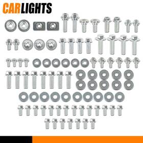 C-03sbc5901agy Carlights Fit For Kawasaki Kx60 Kx65 Kx80 Kx85 Kx125 Kx250 Kx500 Bodywork 90pcs Bolt Kit