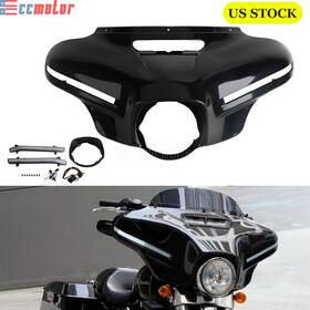 Hdf-036-bk Ccmotor2021 For Harley Tri Glide Street Batwing Fairing With Led Turn Signal Drl Lights